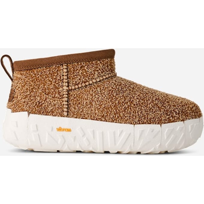 UGG® Classic Ultra Mini Wrap Tech for Men in Brown, Suede/Leather/Wool