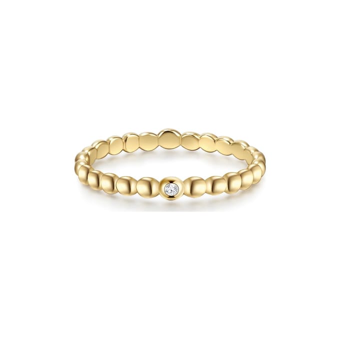 Gems München Dames Dames ring 925 sterling zilver 48 Zilver 32019741