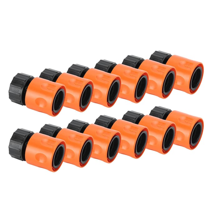 12 stuks Slang Snelkoppeling Connector Fitting G3/4 Buitendraad Tuinirrigatie Accessoire orange