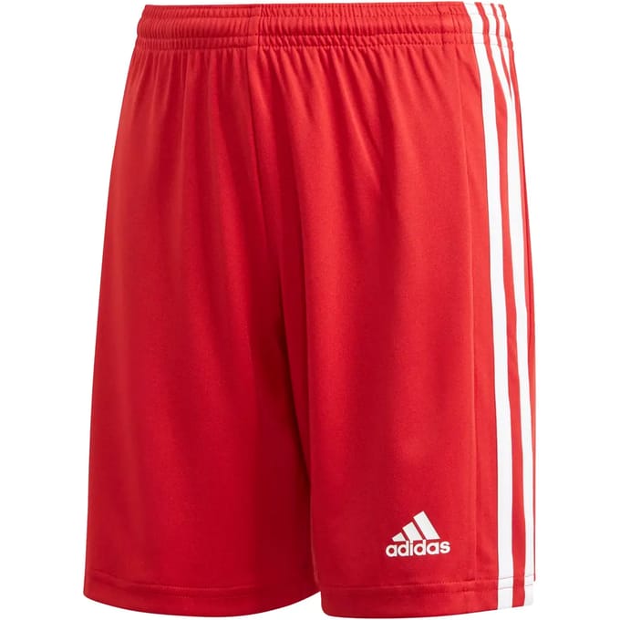 Adidas Squadra 21 Short Kinderen - Rood / Wit | Maat: 116