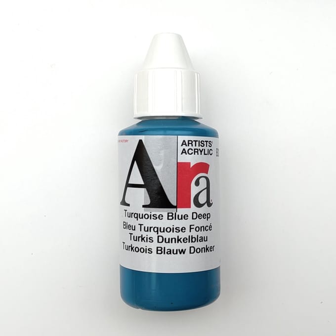 Acrylverf Ara 100ml - Turkoois Blauw Donker - B265
