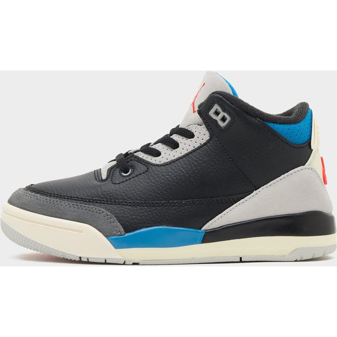 Jordan Air 3 OG 'Rare Air' Children, zwart