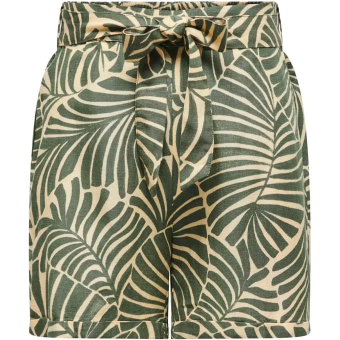 Only Callie Korte Broek Groen M Vrouw