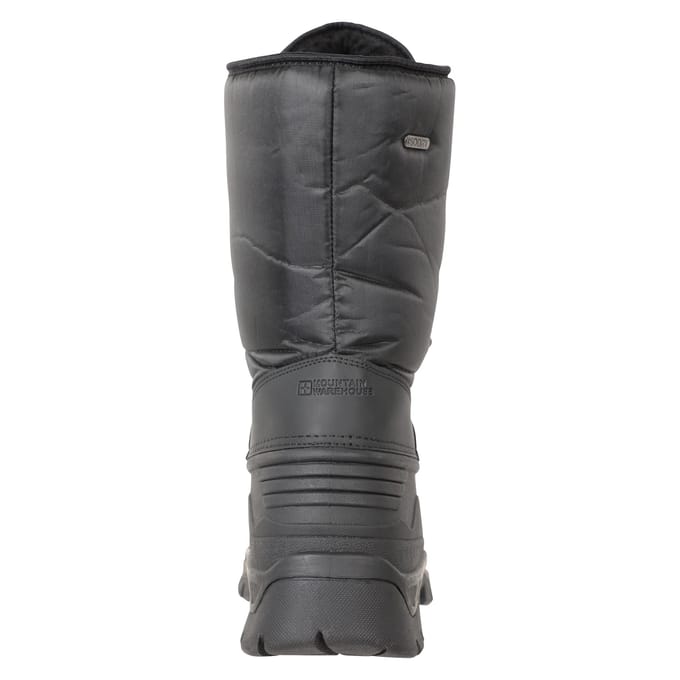 Mountain Warehouse Heren Plough Skischoenen / Snowschoenen (Zwart)