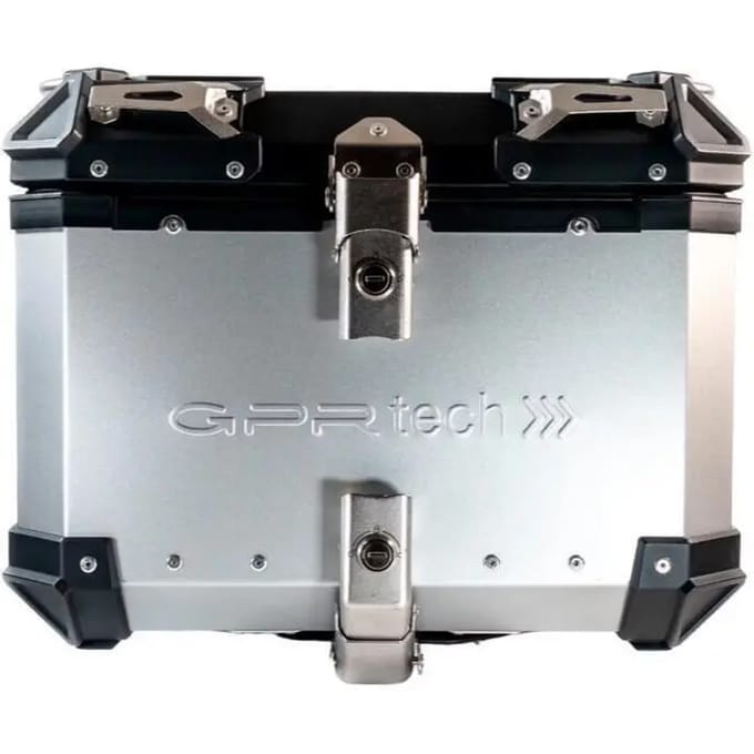 Top case motorfiets van aluminium met specifieke plaat inbegrepen GPR Tech Suzuki V-Strom Dl 1000 2017/2019 E4
