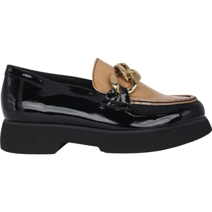 Högl Stacy - dames instapper - Zwart - maat 34.5 (EU) 2.5 (UK)