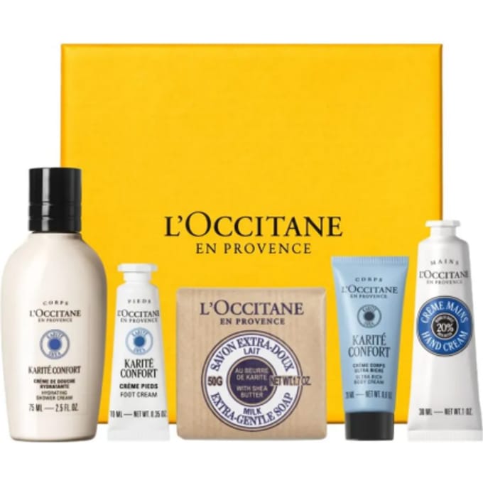 L'Occitane Shea Comfort Routine Giftset 185 ml - 5 producten