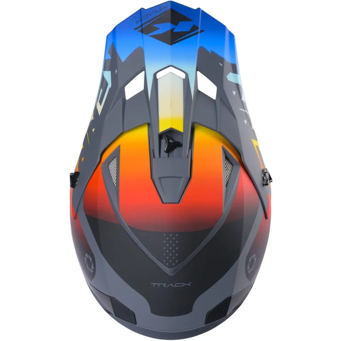 Kindermotorhelm Kenny Track