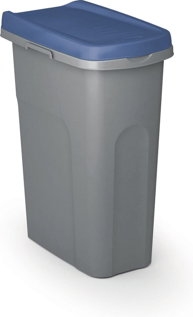 Afvalbak - 'Home Eco System' - afvalscheiding - Prullenbak - Afvalbak - 25 Liter - Blauw