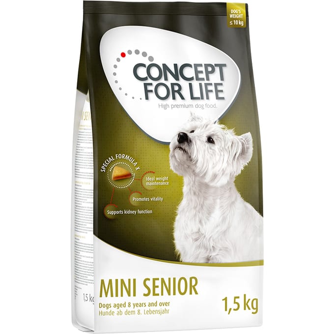 Concept for Life Mini Senior Hondenvoer - 1.5 kg