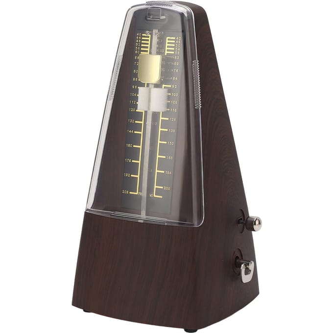 Mechanische Metronoom 40 tot 208 BPM Precies Ritme Universele Metronoom voor Piano Viool Gitaar Bas gray