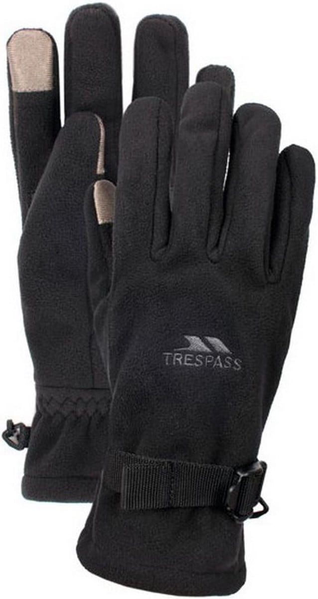 Trespass Adults Unisex Contact Touch Screen Winter Gloves (Black)