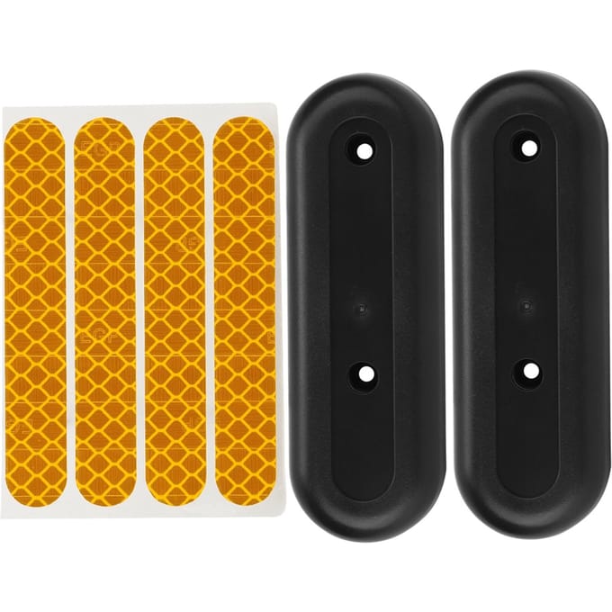 Scooter Reflecterende Sticker Beschermhoes Case Met Sticker Decals voor Ninebot MAXG30 orange