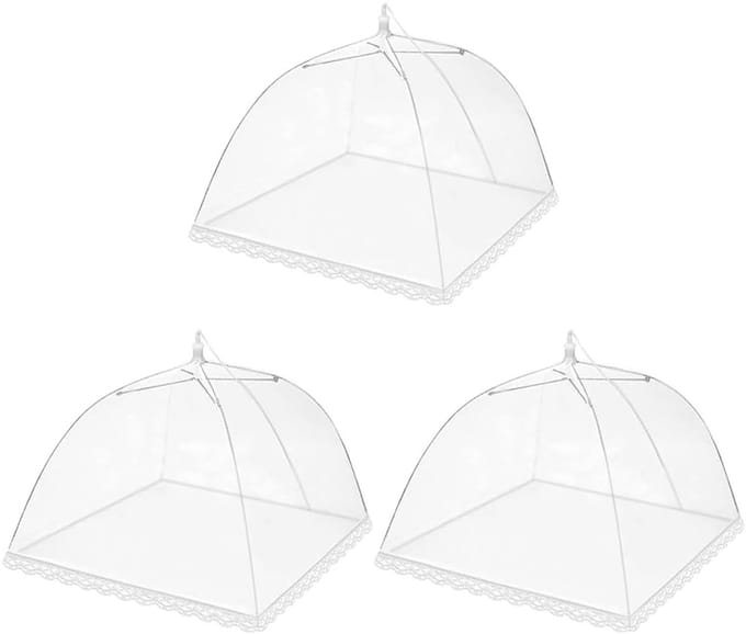 Voedselafdekking Net - Insectenbescherming - 32 x 32 cm (3 stuks)