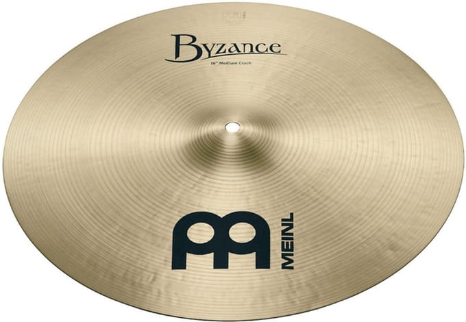 Meinl Byzance Medium Crash 16" B16MC, Traditional Finish - Crash bekken