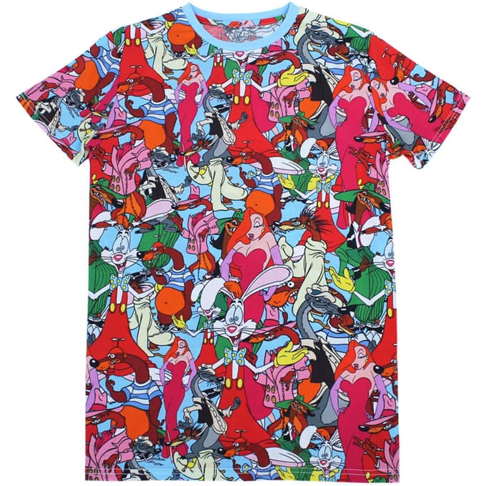 Cakeworthy Roger Rabbit AOP T-Shirt - L