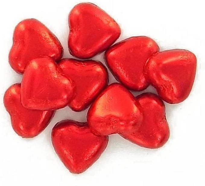 Crest - I LOVE YOU - Melkchocolade - Rode hartjes - 900 gram