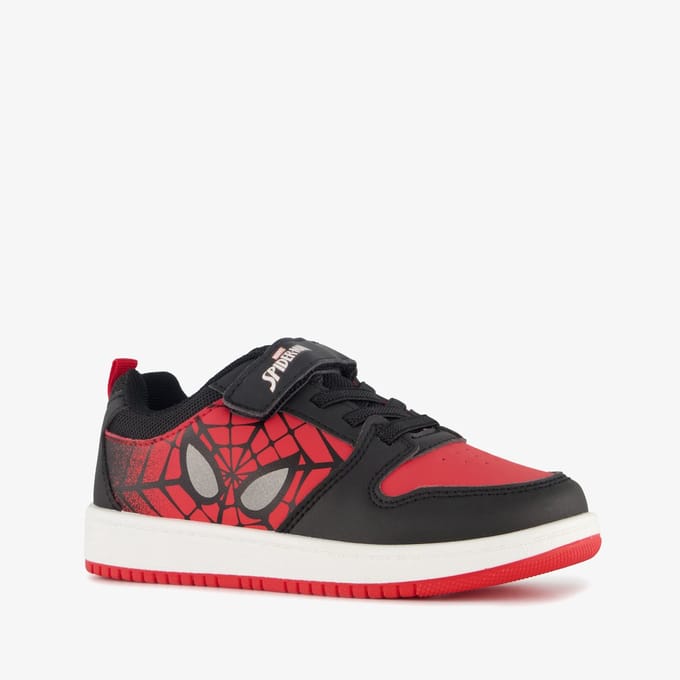 Spider-Man jongens sneakers rood zwart - Maat 33