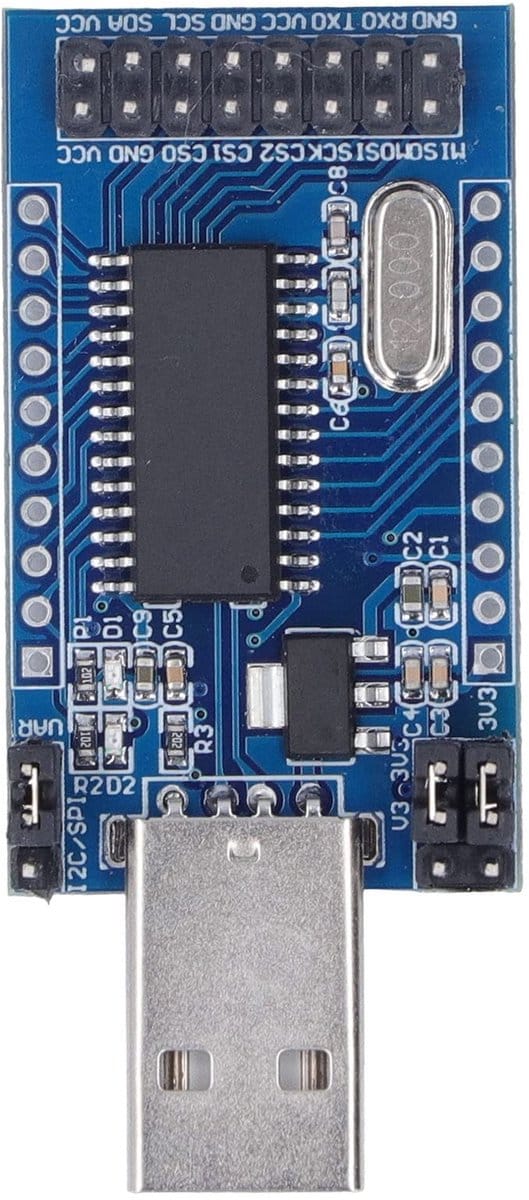 VT Goods - USB-poortconvertermodule - USB-oplaadconverter - Serieel en Parallel - Compact formaat - Ondersteuning voor - Geschikt voor d...