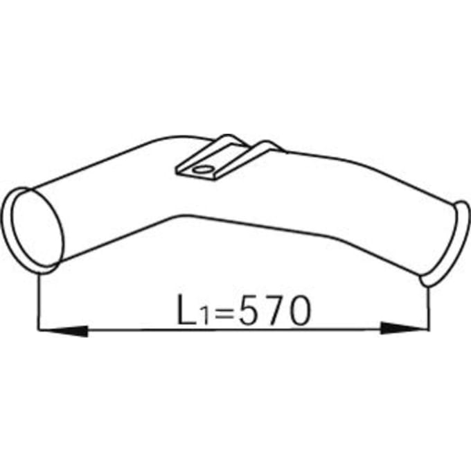 Uitlaatpijp DINEX68241