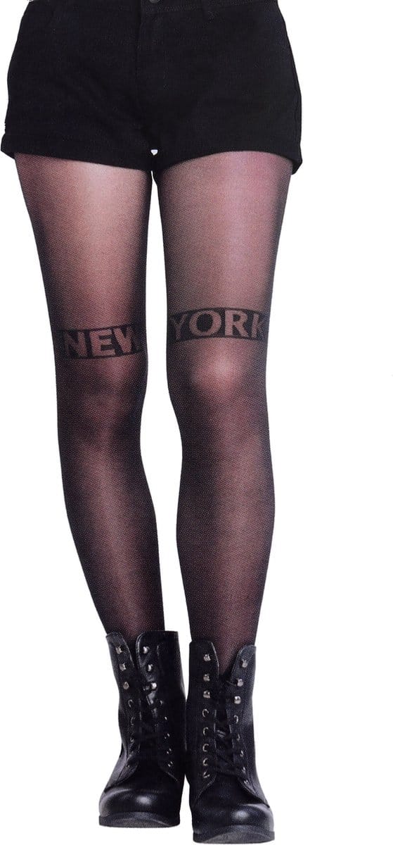 Zwarte, delicate panty New York