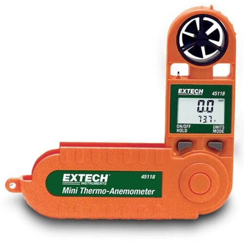 Extech 45118 Mini-thermo- en windmeter 1.1 tot 20 m/s