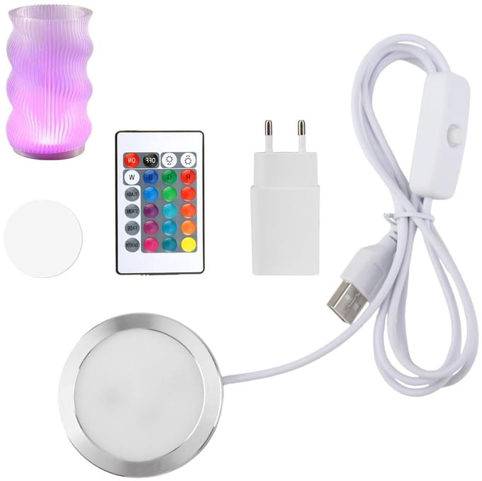 3D Printer Kit met 16 RGB LED Lichtset, Accessoires voor 3D Printers, Verlichting voor Kasten en Kamers
