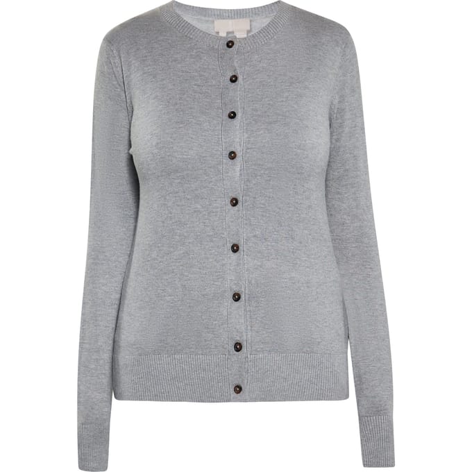 RISA Vest Dames grijs melange