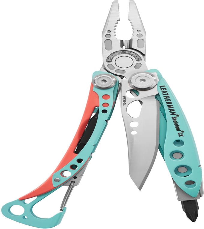 Leatherman Skeletool CX Paradise – Lichtgewicht Multitool Met Premium 154CM Mes