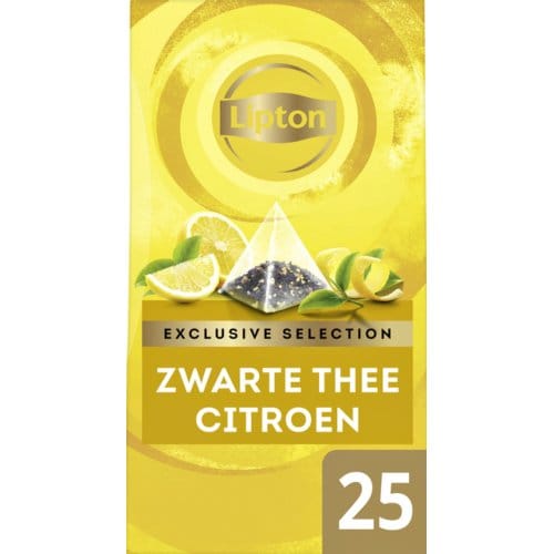 Lipton - Exclusive selection thee citroen - 25 Pyramide zakjes
