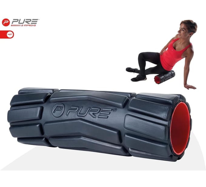 Pure2improve Firm Massagerol - Zwart | Maat: UNI