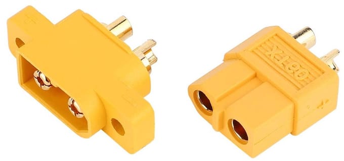 5 Paar Mountable Male Female Plug Connectoren DC 500V voor RC Modellen, Multicopters en Drones