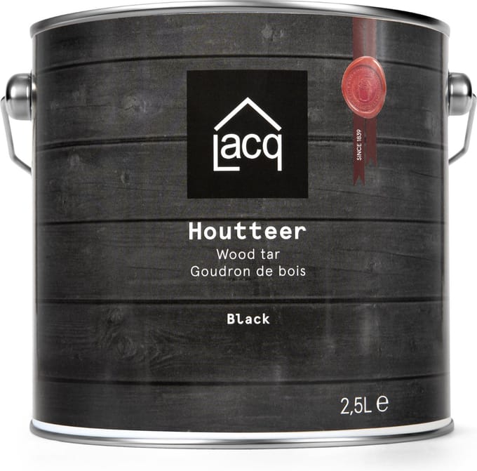 Lacq Houtteer - 2.5L - Black
