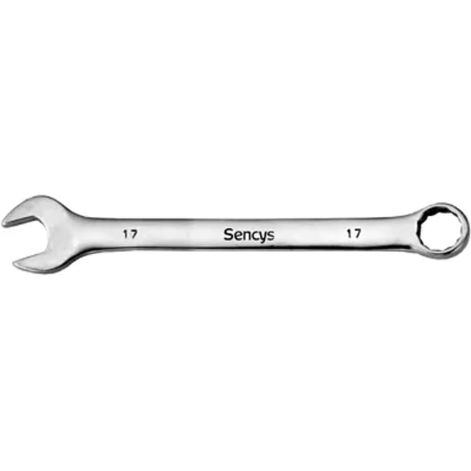 Sencys Ringsteeksleutel Chroom 17mm