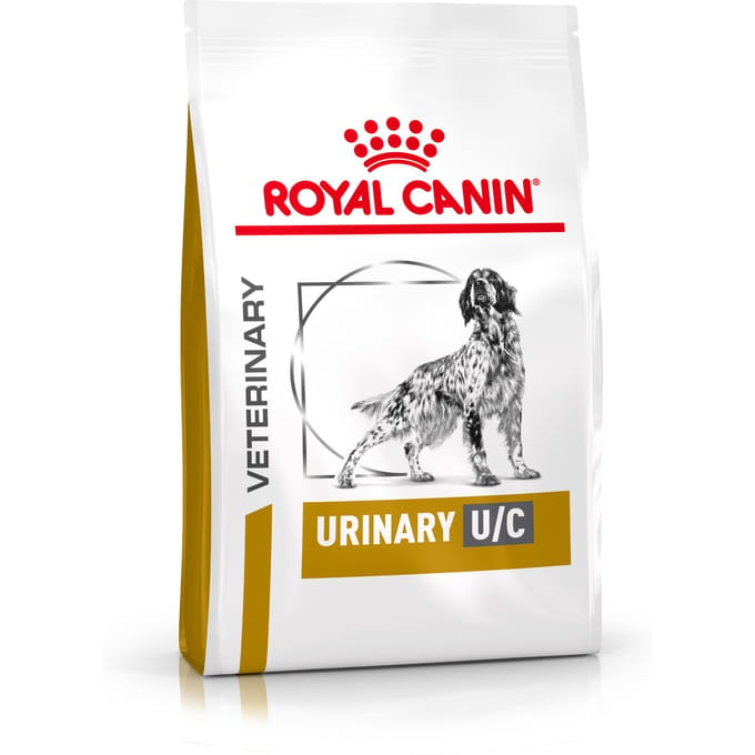 2x14kg Urinary U/C Low Purine Royal Canin Veterinary Diet Hondenvoer