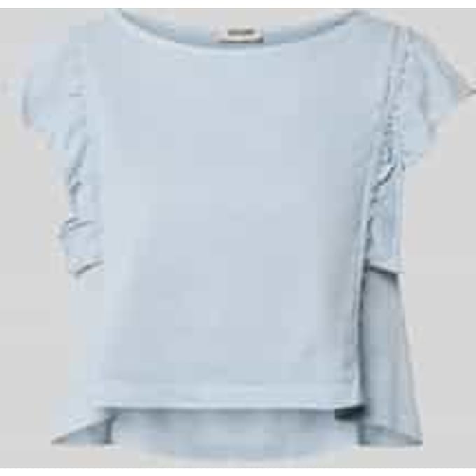 T-shirt met vlindermouwen model 'MIRIEL'