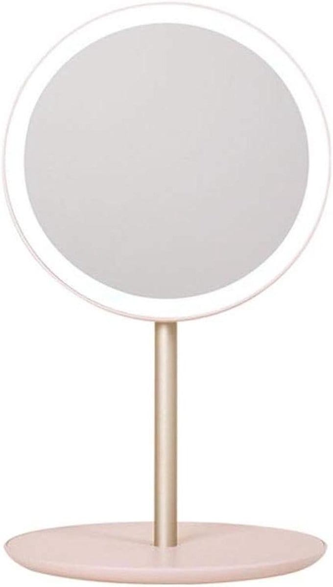 Make-up spiegel - Verlichte spiegel - Precisie make-up - Opvouwbaar ontwerp - Rond - A