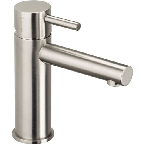 Herzbach DESIGN iX Single-hole basin mixer without pop-up waste 17.133200.1.09