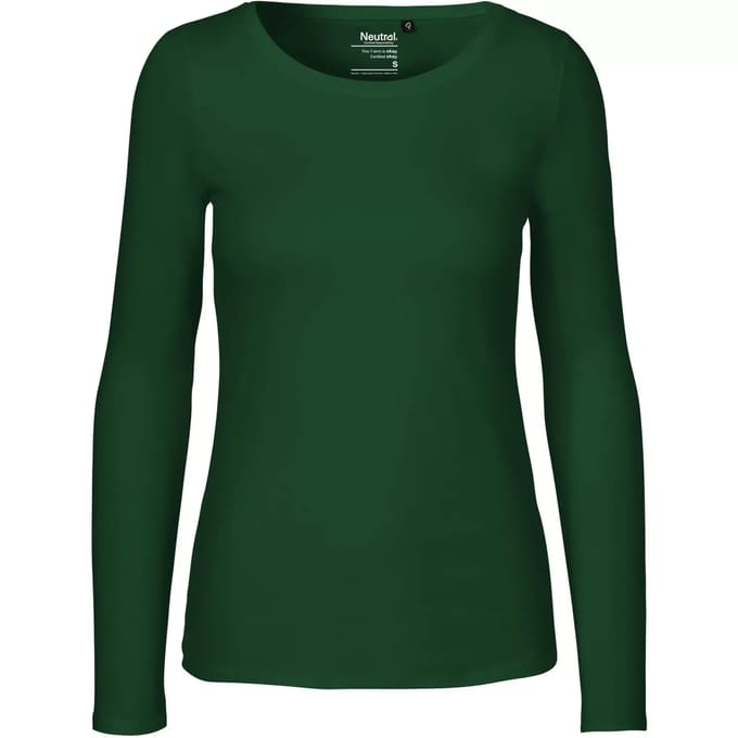 Neutral Ladies´ Long Sleeve T-Shirt NE81050 - Bottle Green - S