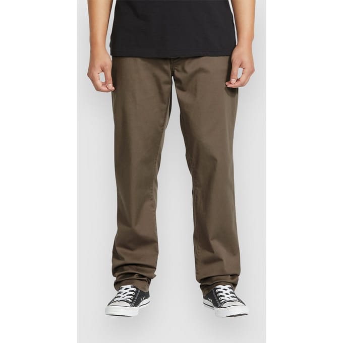 Volcom Frickin Modern Stret Broek bruin
