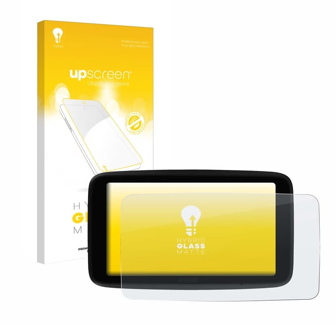 upscreen - Screenprotector voor TomTom GO Superior 6" - Folie Beschermfolie Beschermglas matte