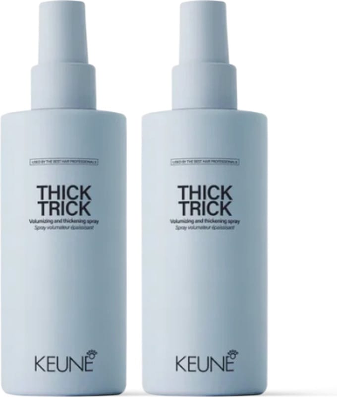 2 stuks - Keune - Thick Trick - Volumizing And Thickening Spray 200 ml
