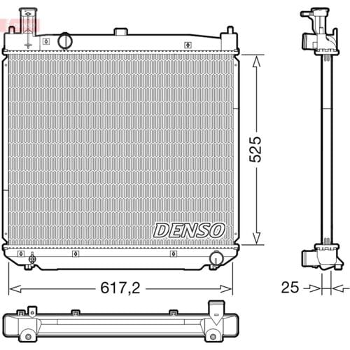 Radiator DENSO DRM50141