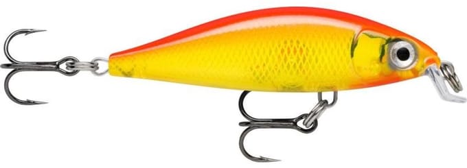 Rapala X-Light Minnow Gold Fluorescent Red 5cm Gold Fluorescent Red