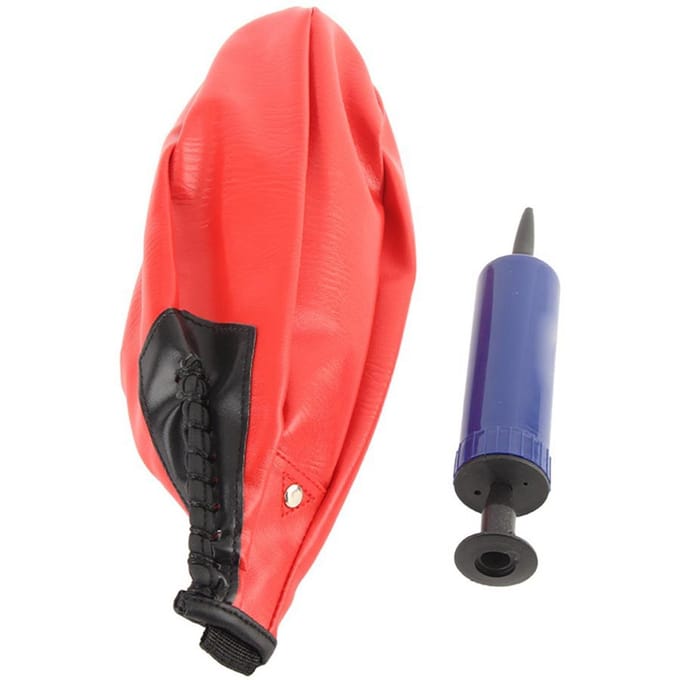 Sac de frappe de boxe gonflable pour vitesse, sac suspendu, équipement d'entraînement de boxe MMA(rouge) rouge