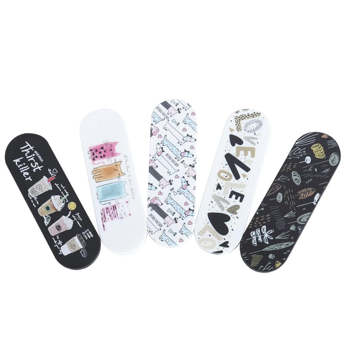 5 Pièces MOMO STICK Support Réglable pour Smartphone Dragonne Sangle Réutilisable Pad Gel Holder gray