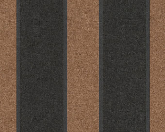 ROOD BRONS STREPEN BEHANG 96186-7