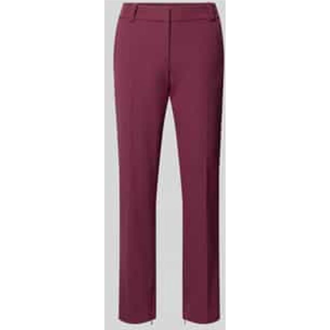 Regular Fit Smalle broek met vouwplooien model 'Hedima-1'