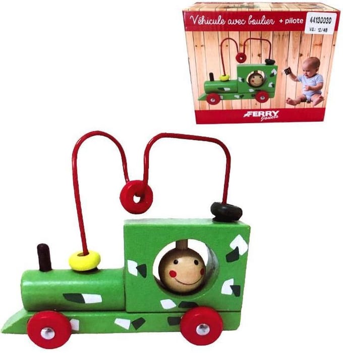 Houten speelgoed Voertuig 15 cm