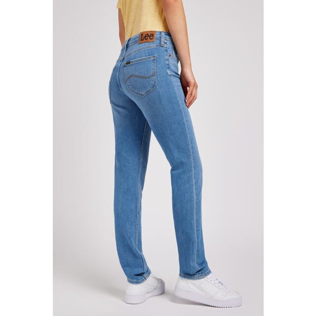 Lee Elly Mid Jeans Blauw 32 / 33 Vrouw